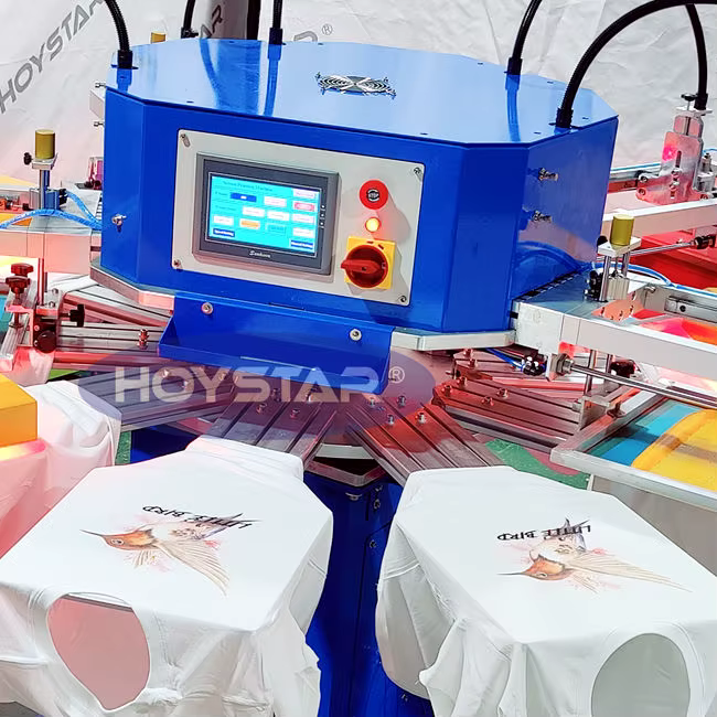 4 Color Rotary Automatic Serigrafia Maquina — image 2
