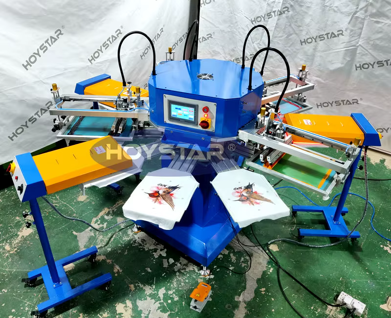 4 Color Automatic T Shirt Screen — image 2