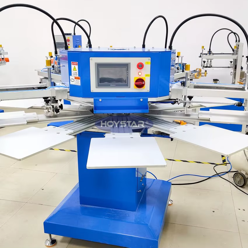 4 Color Semi Automatic Silk Screen — image 2