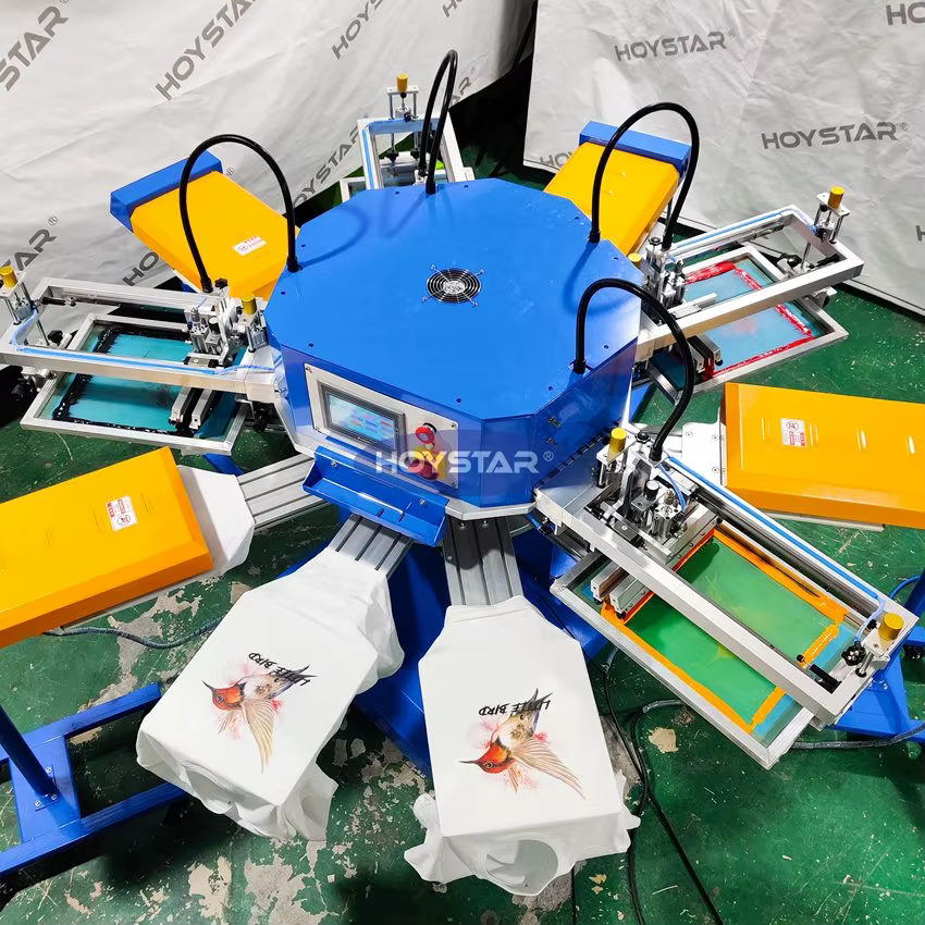 Rotary Automatic Garment Screen Printing Machine — image 4