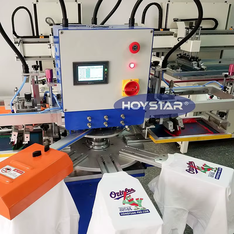 Automatic Carousel Silk Screen Printing Machine — image 2