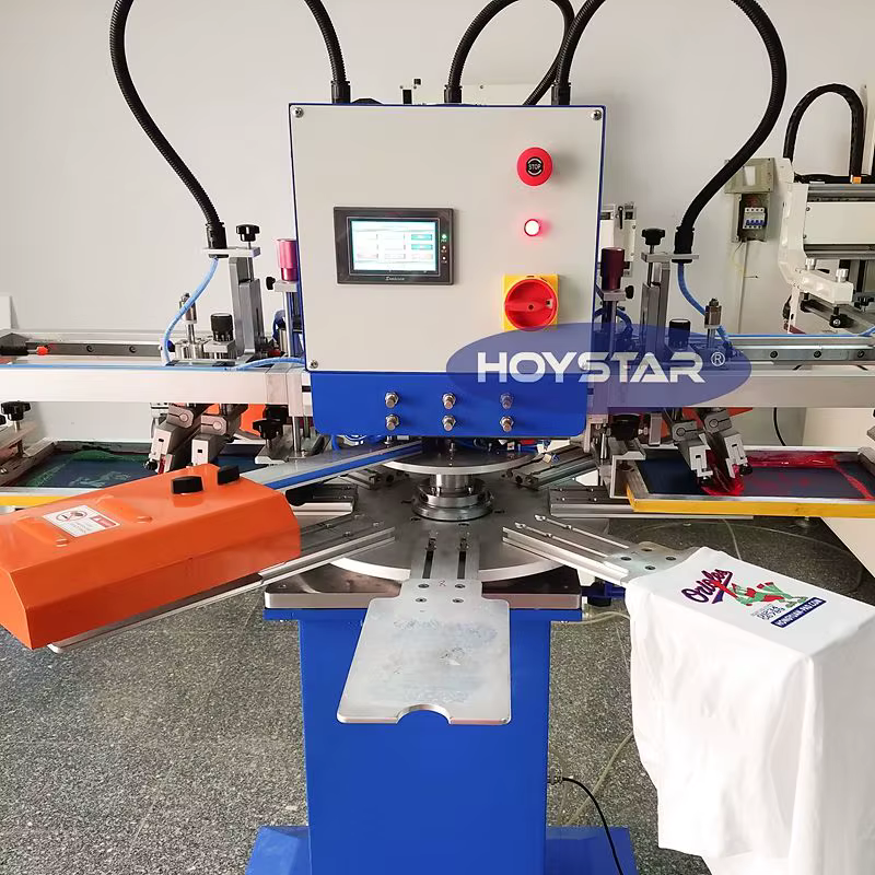 Automatic Carousel Silk Screen Printing Machine — image 3