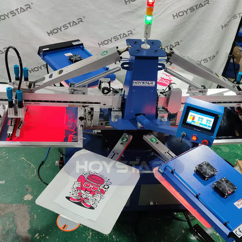 Two Colour Dryer Screen Printing Machine — image 2