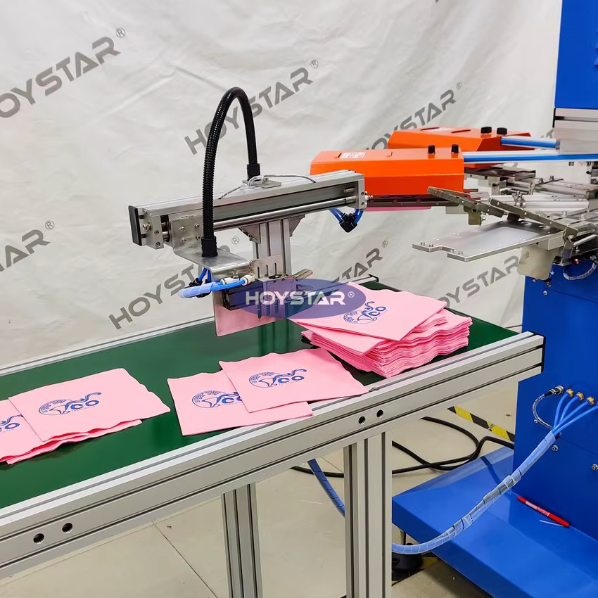 Automatic 1 Color Napkin Screen Printing — image 5