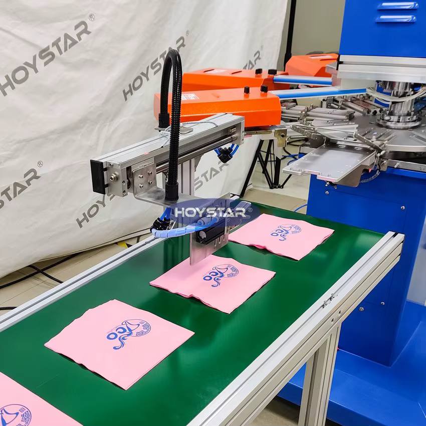 Napkin Screen Printer Automatic Screen Printing — image 4