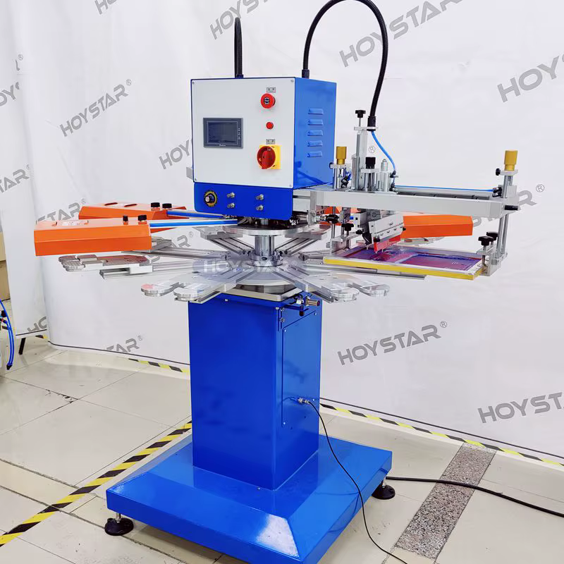 2 Colors Socks Screen Printing Machine — image 5