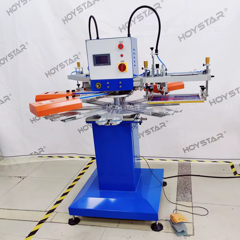 2 Colors Socks Screen Printing Machine — image 6