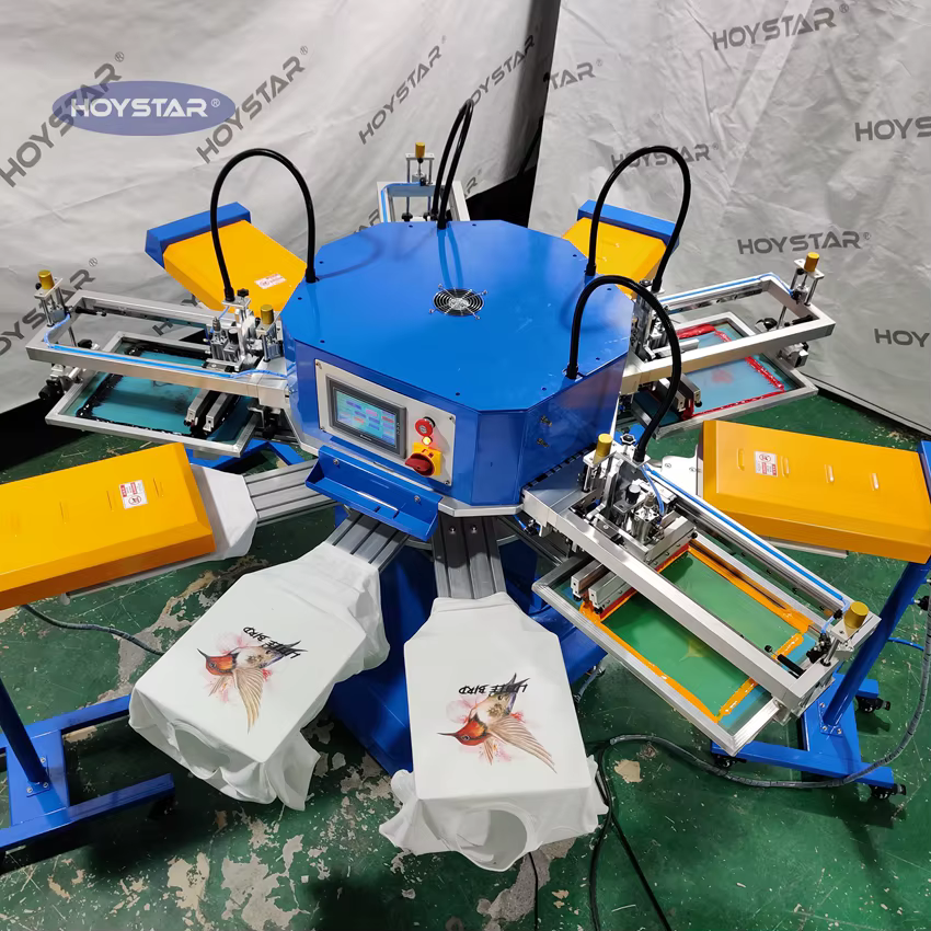 4 Color Screen Printing Machine For — image 3
