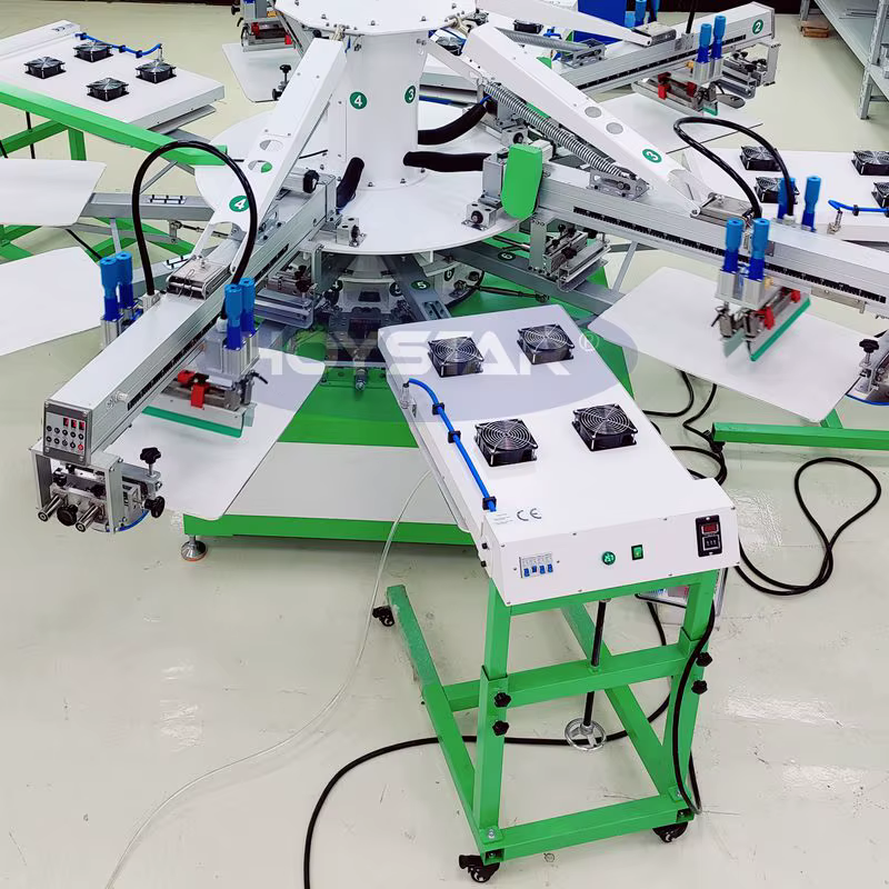 4 Color Carousel Screen Printing Machines — image 3