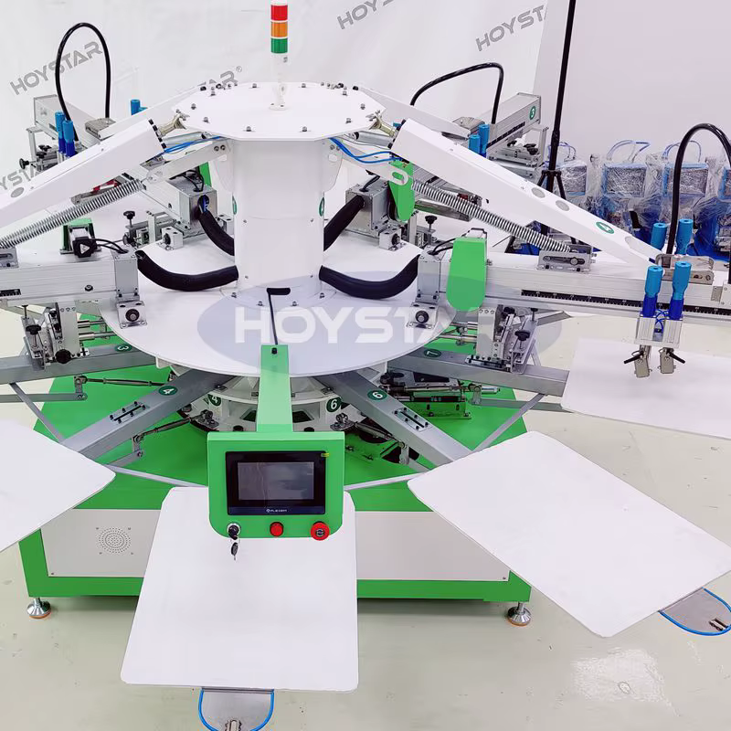 4 Color Carousel Screen Printing Machines — image 4