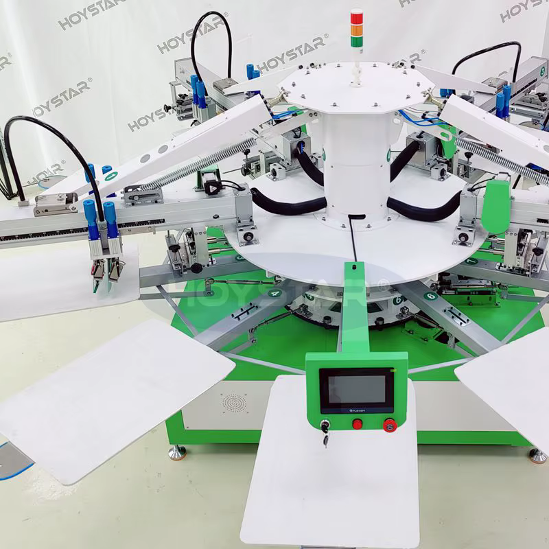 4 Color Carousel Screen Printing Machines — image 6