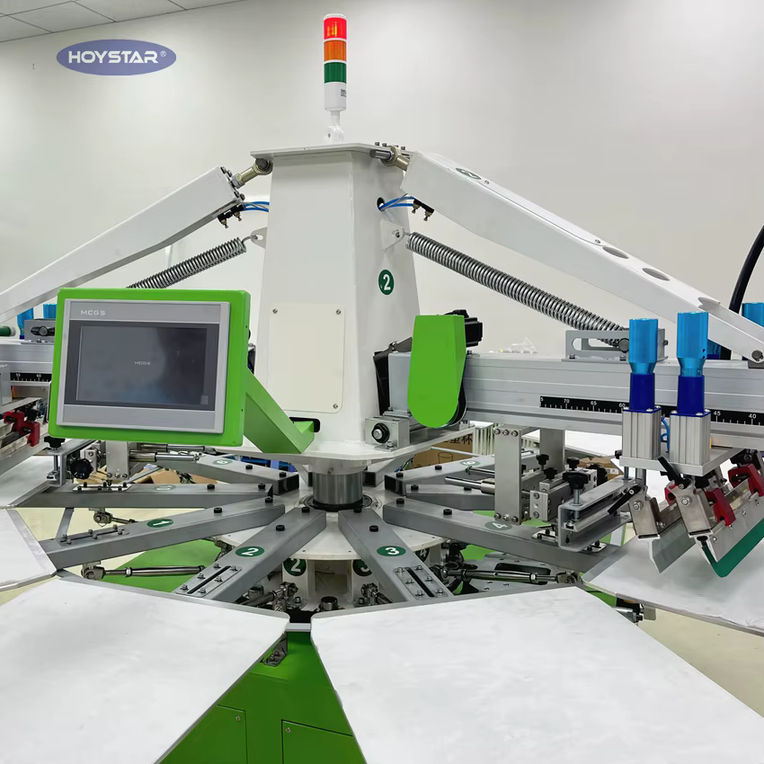 2 Color Large Worktable Rotary Screen — image 6