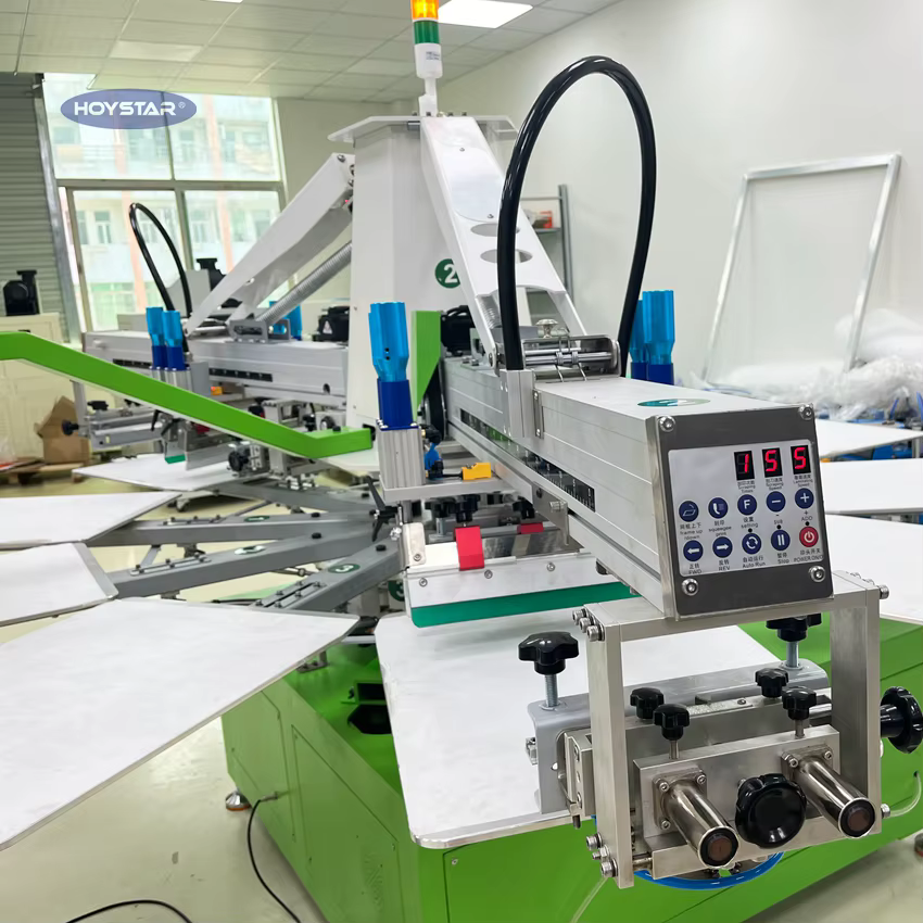 2 Color Rotary Worktable Screen Printing — image 6