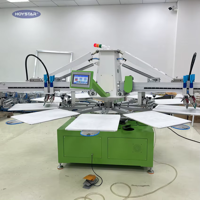 Two Color Ten Workstations Rotary Screen — image 4