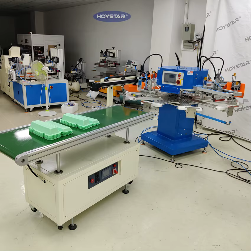 4 Color Automatic Rotary Screen Printing — image 2