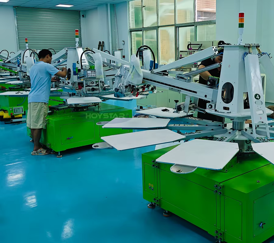 Pneumatic 4 Color 10 Stations Screen — image 4