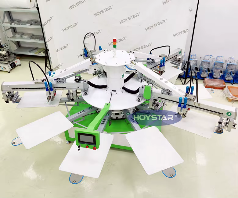 T Shirt 6color Screen Printing Automatic — image 5