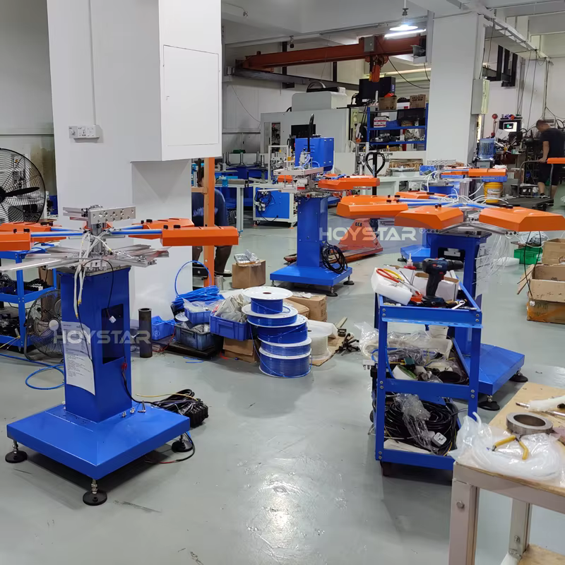 Silk Three Colour Screen Printing Machine — image 2