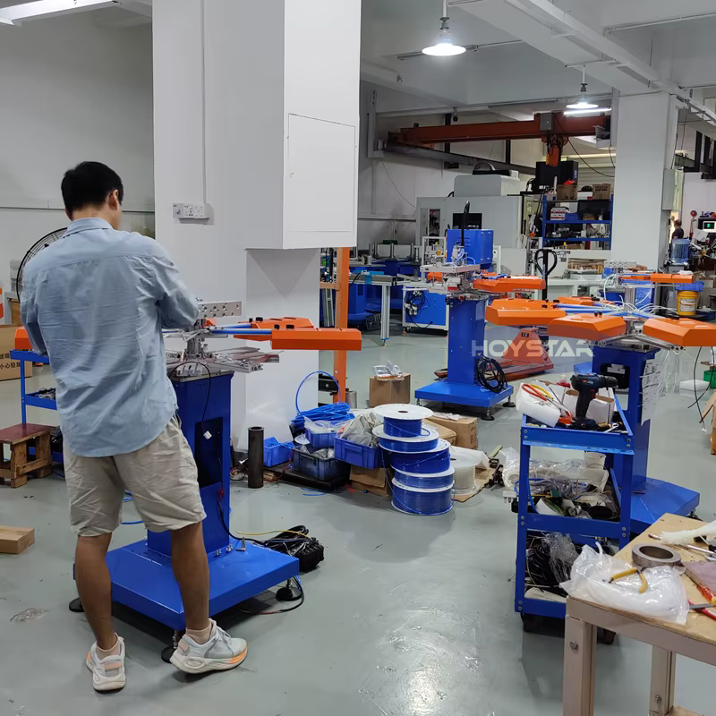 Silk Three Colour Screen Printing Machine — image 3