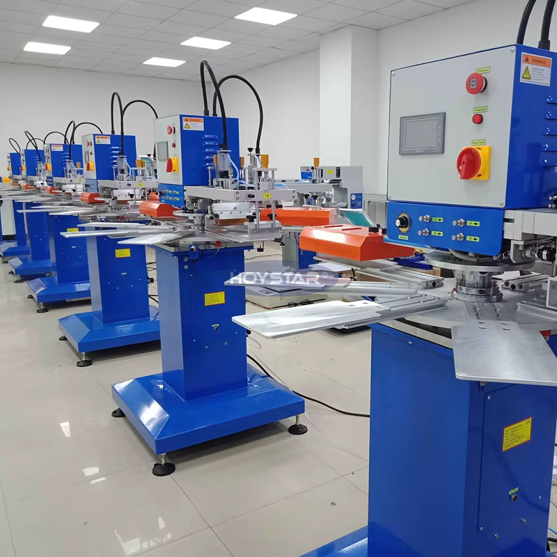 Silk Three Colour Screen Printing Machine — image 4