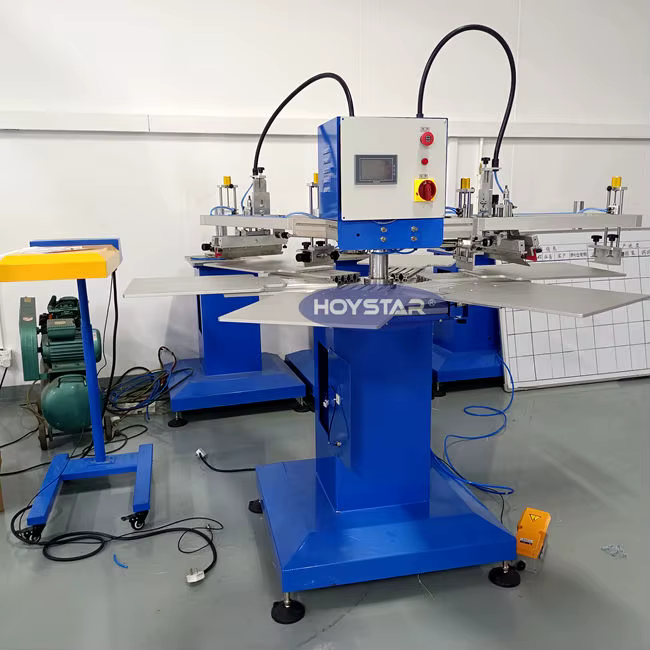 2color Octopus Automatic Garment Silk Screen — image 3