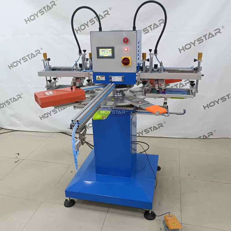 Automatic 2 Color Silk Screen Printer — image 5