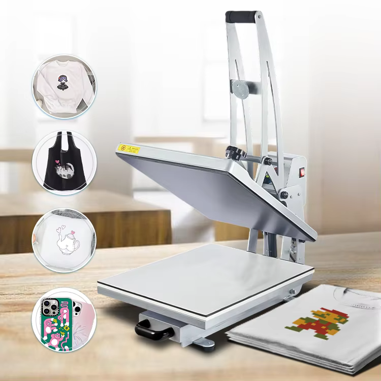Semi Automatic Mechanical Flatbed Heat Press — image 2