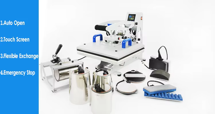 8in1 Manual New Heat Press Machine — image 2