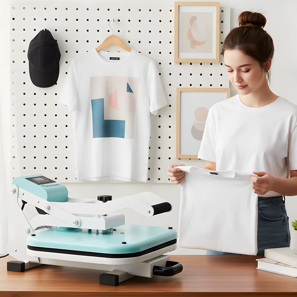 T Shirt Manual Heat Press Machine — image 2