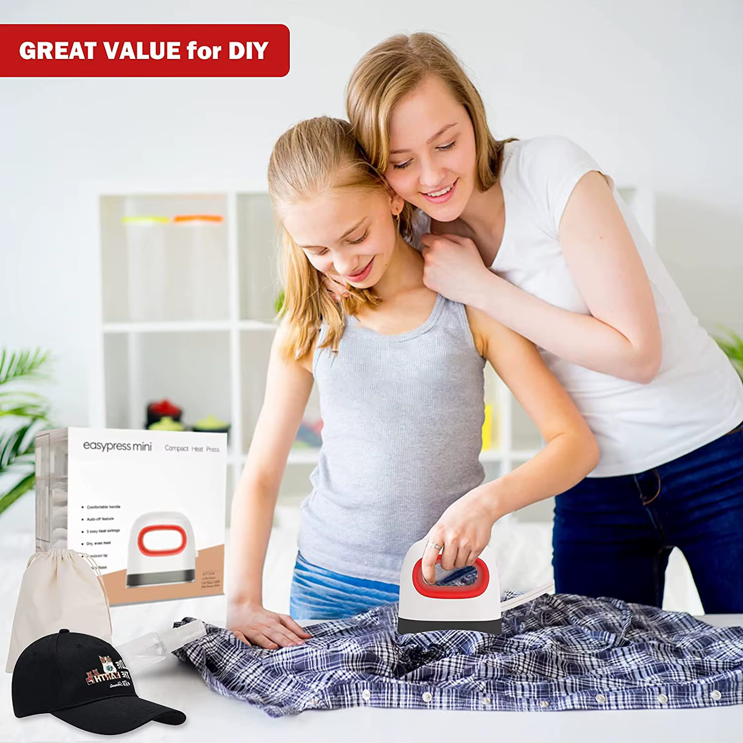 Mini Heat Press Machine T Shirts — image 6