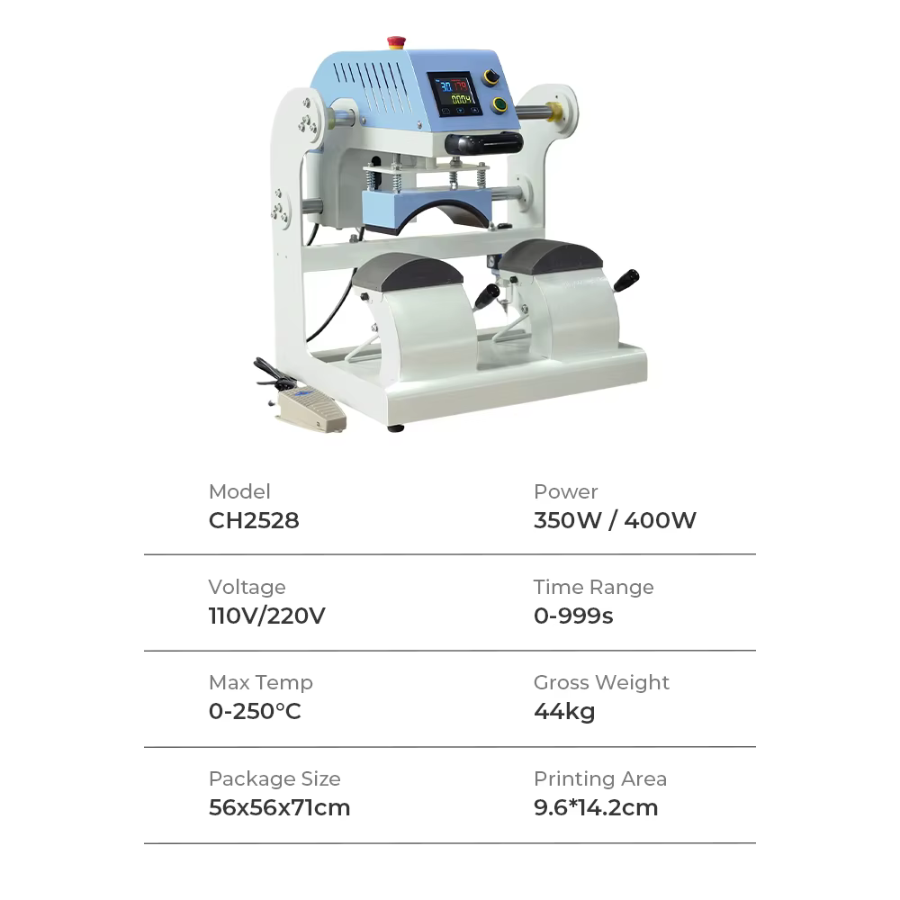 Pneumatic Auto Double Station Cap Press — image 6