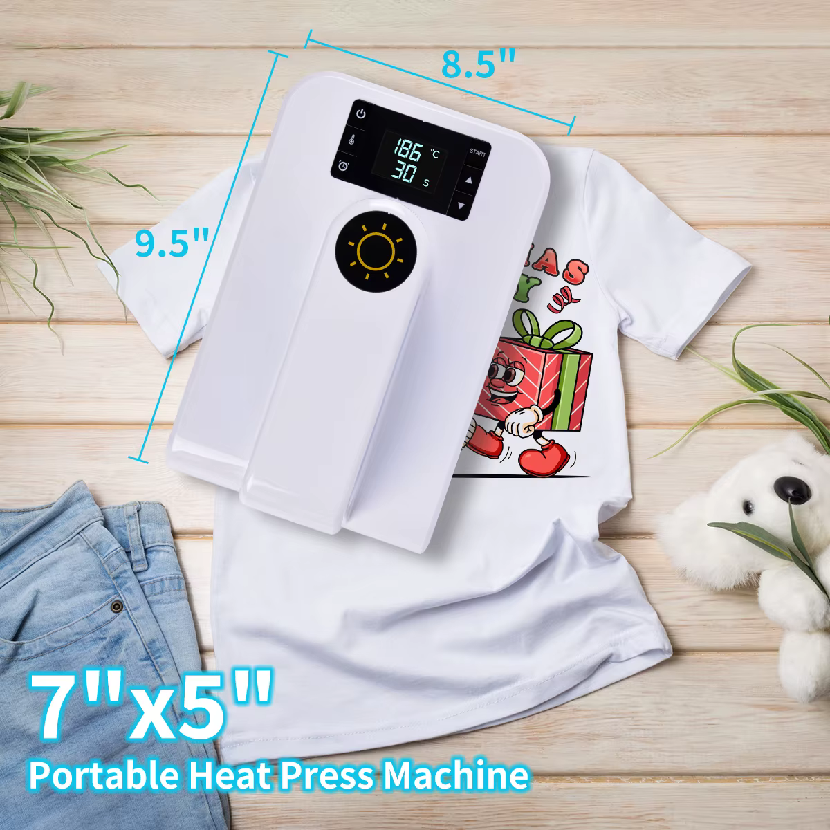 Portable Mini Heat Press Machine Handheld — image 3