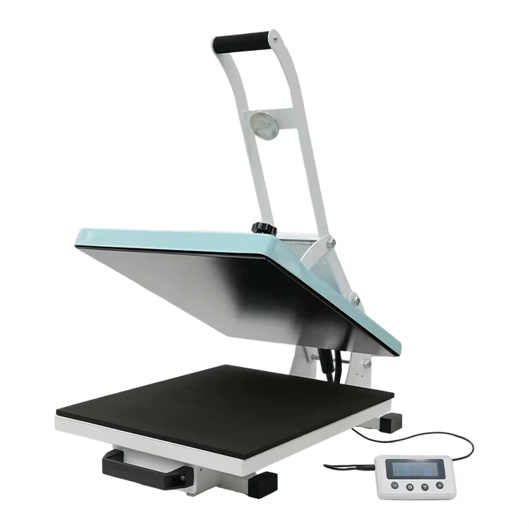 Professional 38x38cm Manual Flatbed Heat Press — image 6