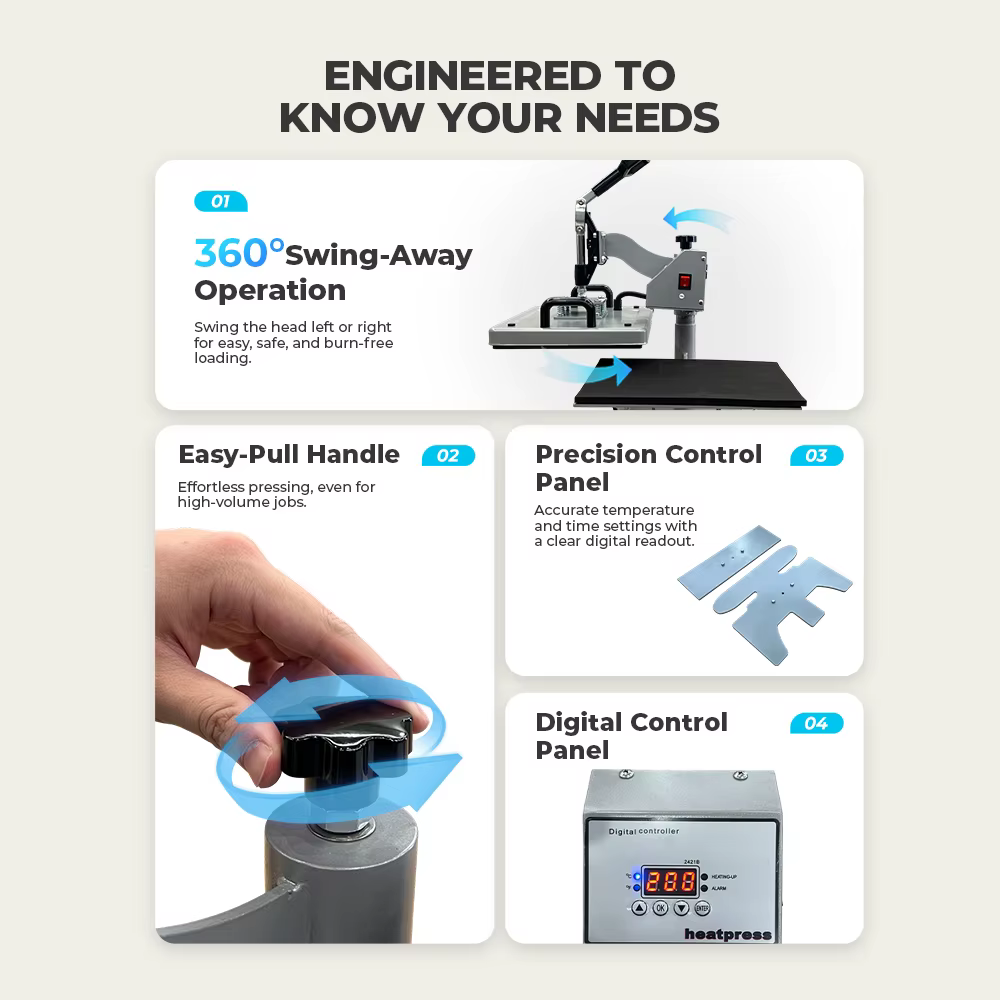 Embossing And Stamping Heat Press Machine — image 5