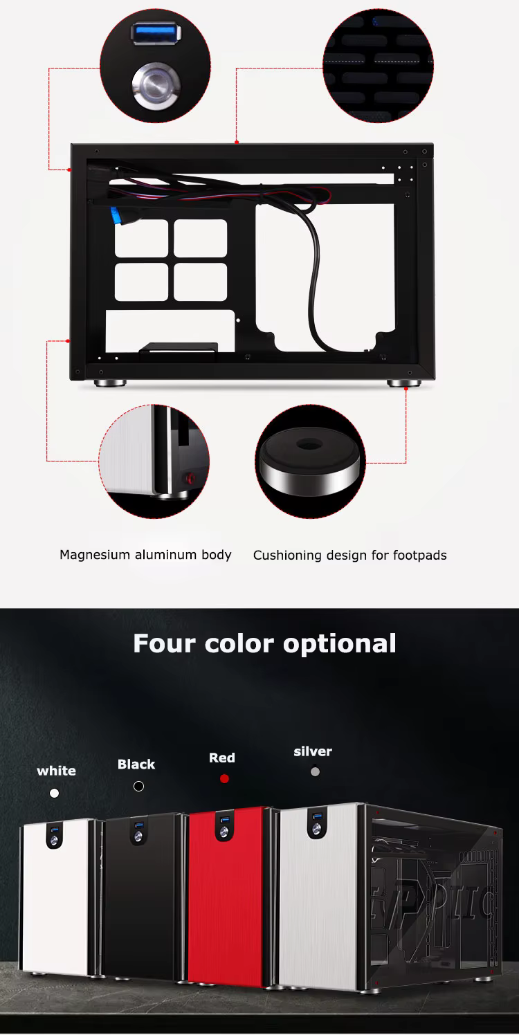 High Quality Aluminum Mini ITX Mid — image 3