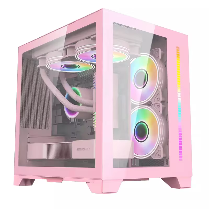 Phantom Black White PC Case USB — image 2
