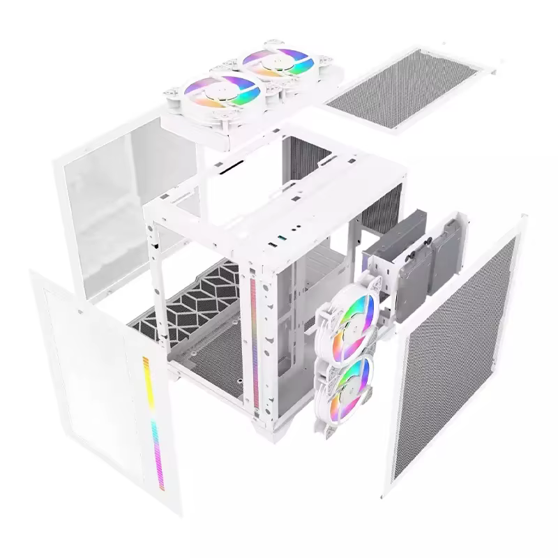 Phantom Black White PC Case USB — image 3