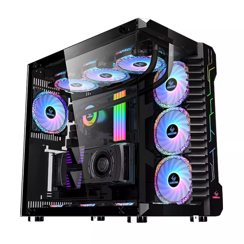 PC Case Cpu Computer Gaming Case — image 2