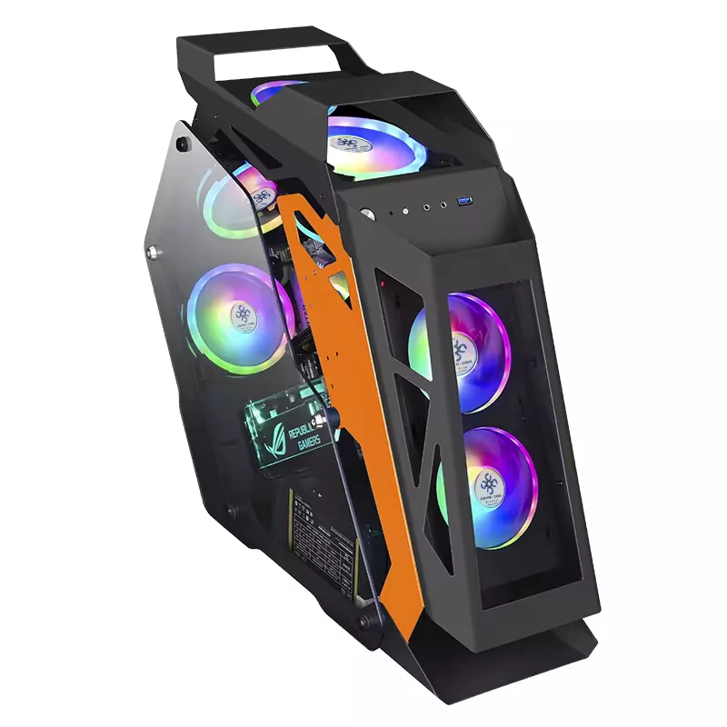 Phantom Black White Aluminium PC Case — image 5