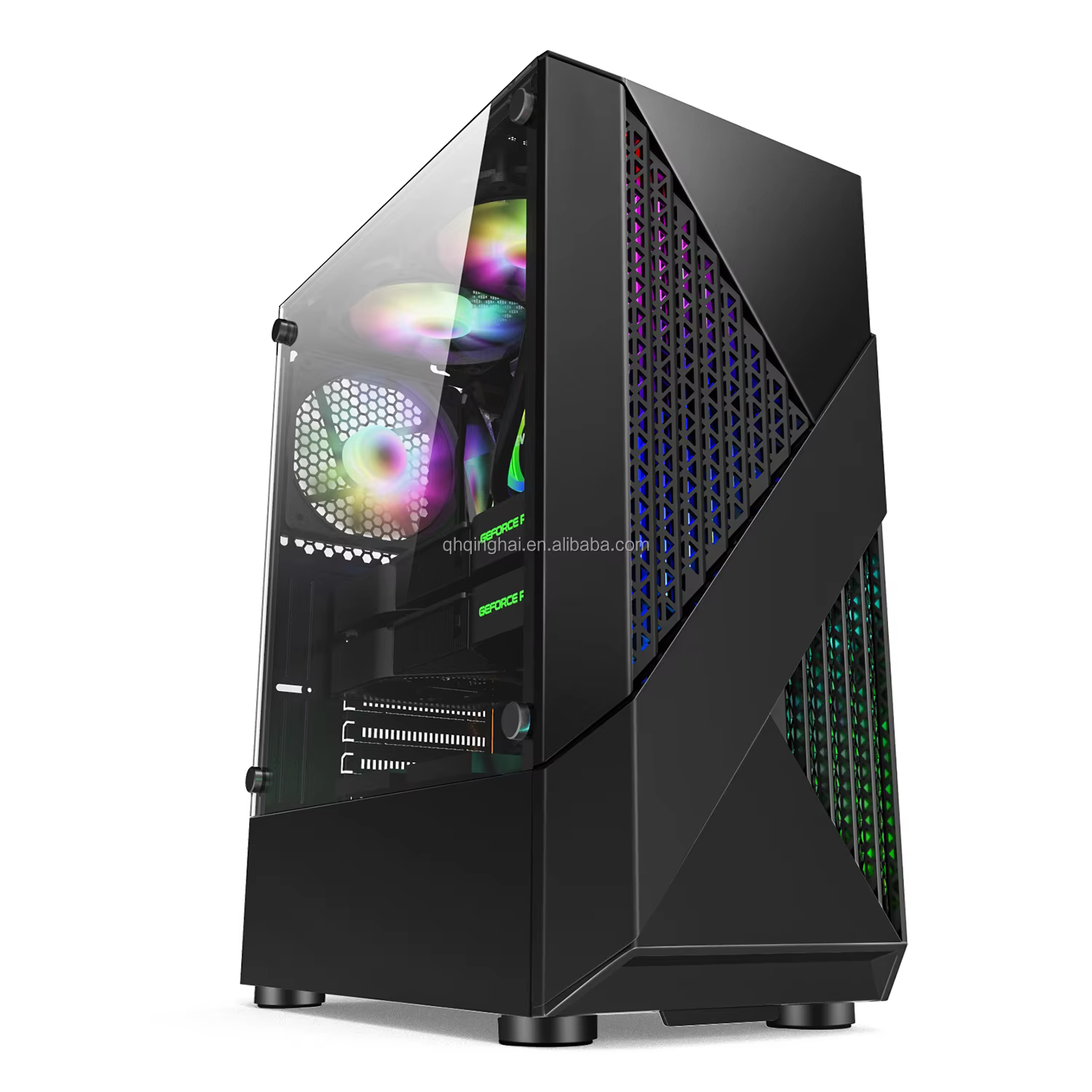 Side Transparent Tempered Glass Computer Case — image 2