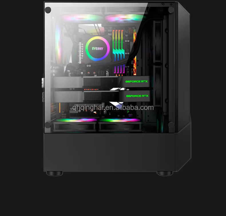 ABS Plastic Gamer Cabinet PC Computer — image 5