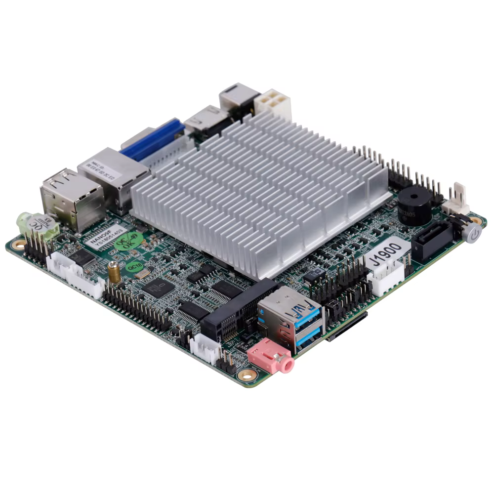 NANO ITX Motherboard Fanless Atom J1800 — image 3