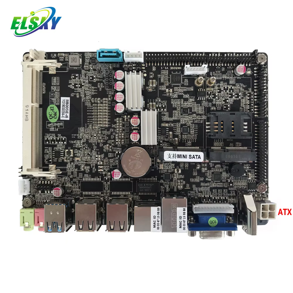 ELSKY Fanless Motherboard Ddr5 M500SE With — image 2