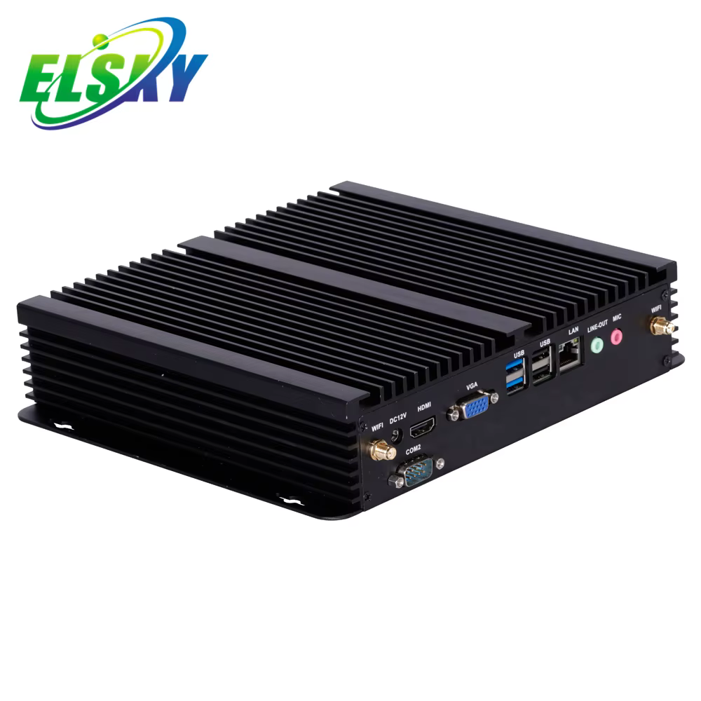 ELSKY Fanless Mini Pc Industrial IPC6000 — image 2