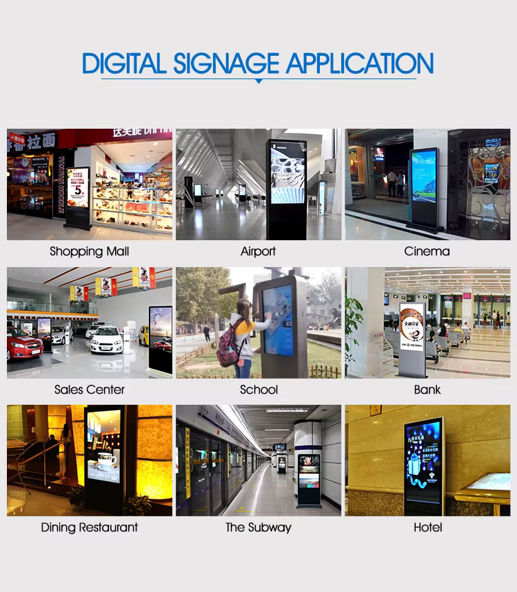 Indoor Digital Signage LCD Display Stand — image 5