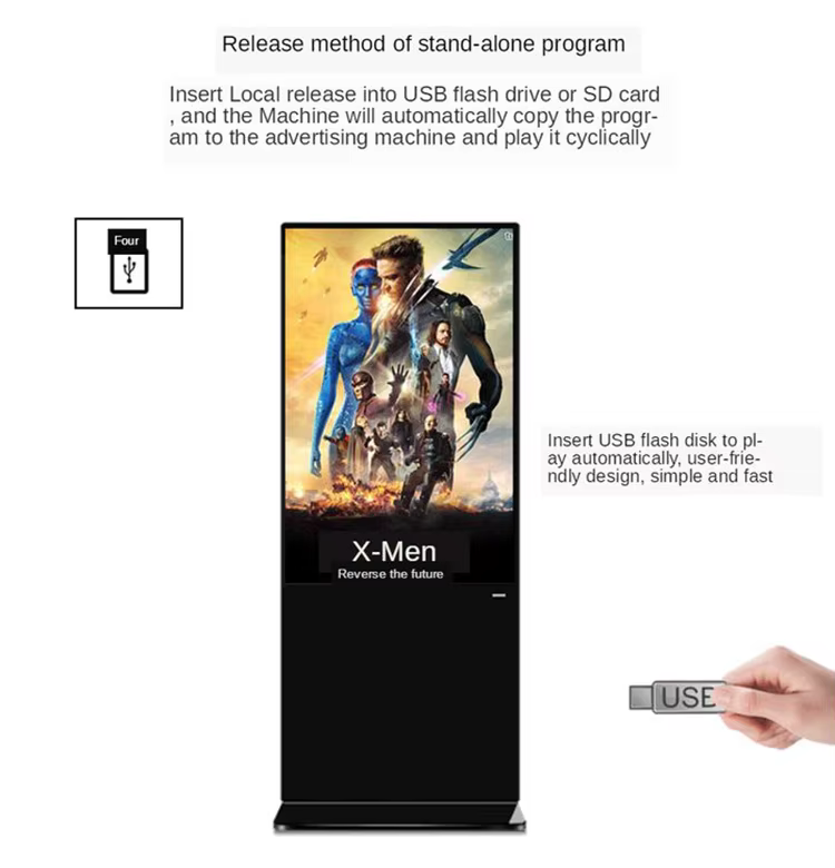 Eco Friendly Android Kiosk Black LCD — image 4