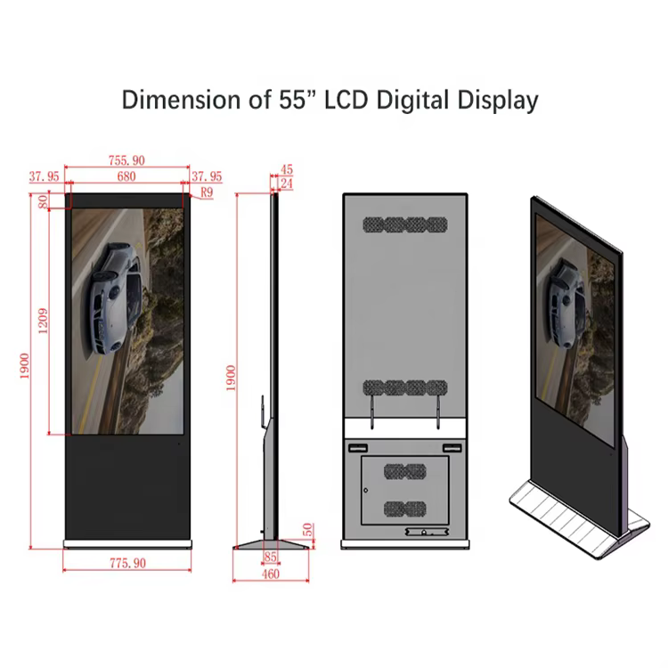 Eco Friendly Android Kiosk Black LCD — image 5