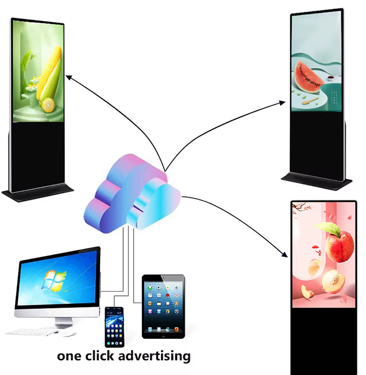 ITATOUCH Indoor Floor Stand Digital Signage — image 5