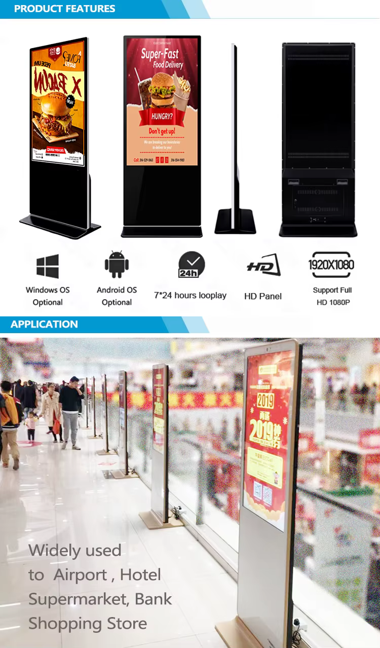 ITATOUCH Indoor Floor Stand Digital Signage — image 6