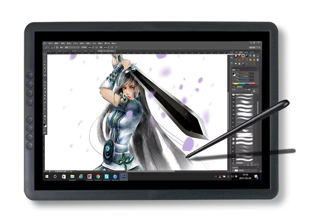 USB Interface Graphic Tablet Monitor With — image 2